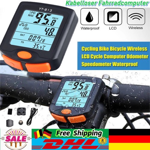 Funk fahrradcomputer lcd - fahrradcomputer,