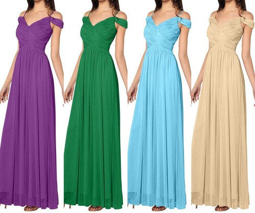 Chiffon abendkleider - chiffon,