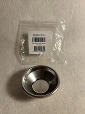 H023 - Kaffeemaschine Edelstahl Filter - 54 mm - One Cup - Single Wall - Neu