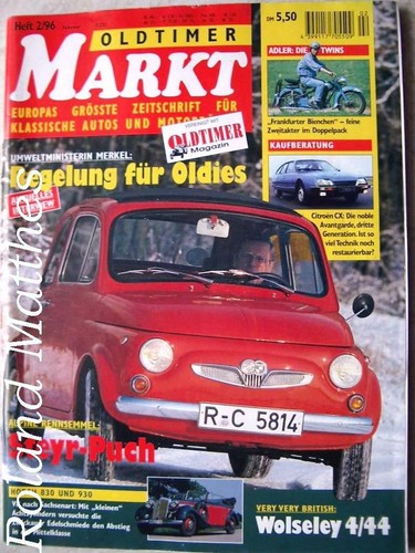 Oldtimer markt steyr - markt, 2-96+steyr