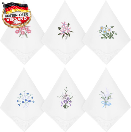 Stück stofftaschentücher - 6,