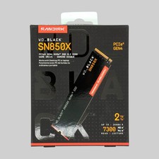 WD BLACK SN850X 2TB NVMe M.2