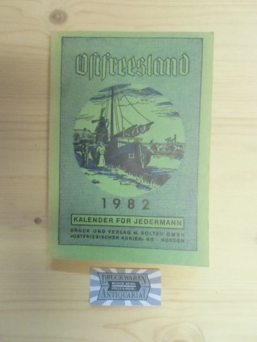 Ostfriesland 1982 kalender - 1982.,