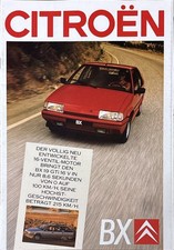 Citroen BX Prospekt Brochure
