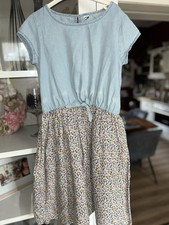 Sommerkleid 134 140 jeans - gr.134/140,
