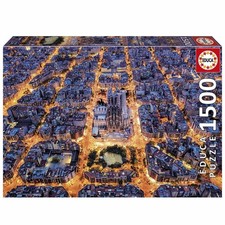 Barcelona educa puzzle 1500 - ,