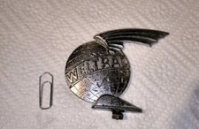 Weltrad Welt-Rad Schutzreiter Emblem Alt Original 30er Schild Oldtimer Fahrrad