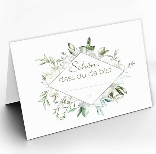 Tischkarten din a7 i - din,