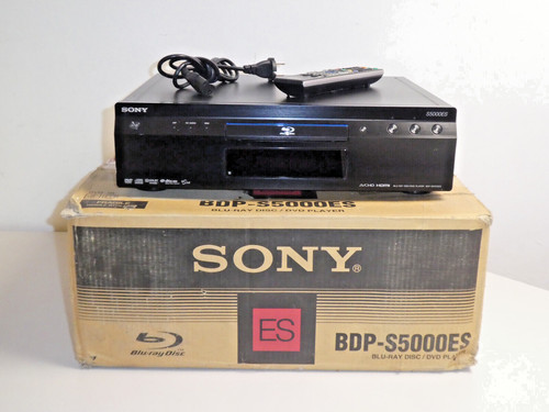 Sony bdp s5000es high - bdp-s5000es, high-end