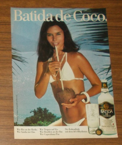 Seltene werbung batida coco - werbung, de