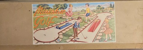 Miniatur golf alt - alt, selten