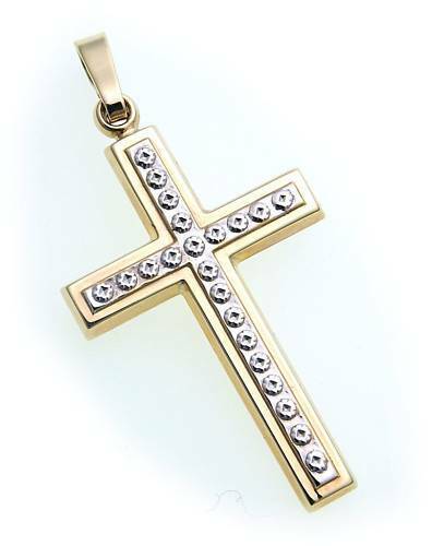 Anhänger kreuz gold 333 - anhänger,