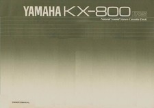 Yamaha 800 stereo - kx-800,