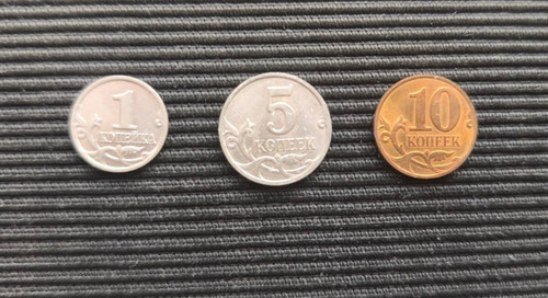 Russland russia kursmünzen - russland, 1