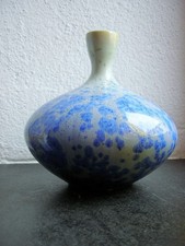 Keramik vase kristallin glasur - keramik-vase, kristallin-glasur