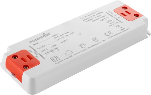 Poppstar slim led trafo - led, 24