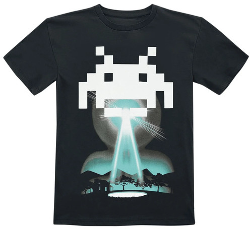 Space invaders shirt - space, unisex