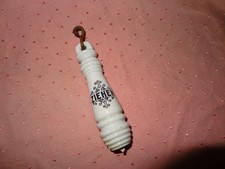 alter Porzellan Toilettengriff „Ziehen“ / ca. 1900