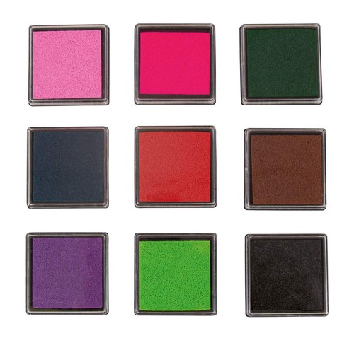 Stempelkissen set farben - 9,