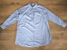 Gr.44 H&M *Bluse Damenbluse hellblau boxy Fit OVERSIZED - sehr gut