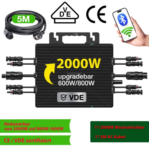 Wechselrichter 2000w solar - wechselrichter, |