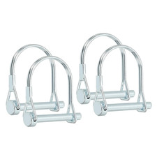 4 Stück Stahl Verzinken