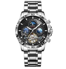 * Luxus Automatik Armbanduhr