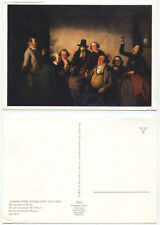 35317 - Johann Peter Hasenclever: Weinprobe im Keller - alte Ansichtskarte