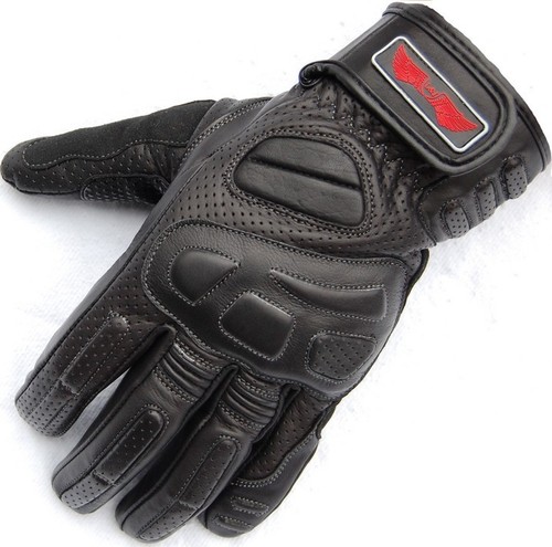 Leder motorradhandschuhe biker - leder,