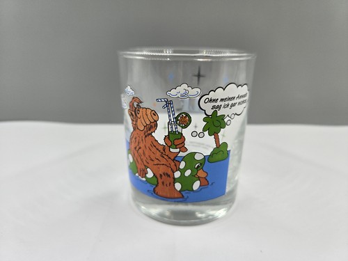 Alf glas 1988 trinkglas - alf,