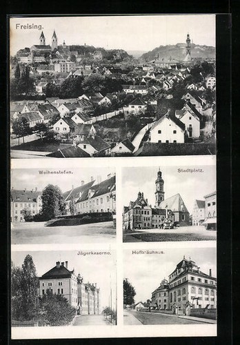 Freising ansichtskarte - freising,,