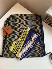 Missoni Rucksack Tasche Strick