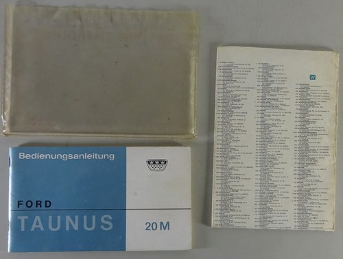 Bordmappe betriebsanleitung - +,