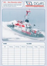Stundenplan DGzRS, Seenotrettungsboot - 10748060