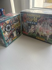 Panini Calcio Cards 1995 / 1996 & 2000 / 2001 | Sealed Box (Topps, PSA) | Japan 
