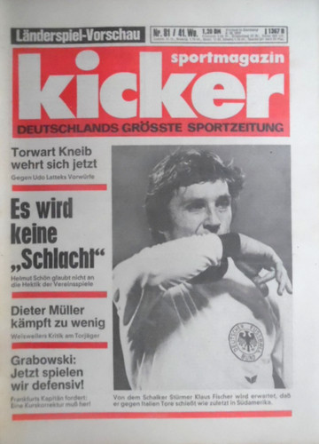 Kicker 10 1977 - 81, klaus