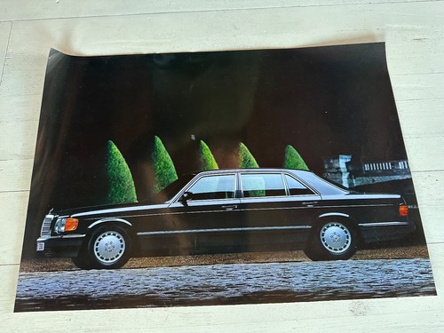 Poster plakat w126 mercedes - poster,
