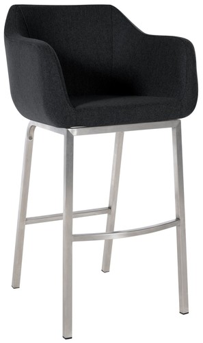 Barhocker monea filz bezug - barhocker,