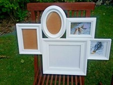 Bilder/ Fotorahmengalerie, Farbe weiss matt, Material Kunstoff