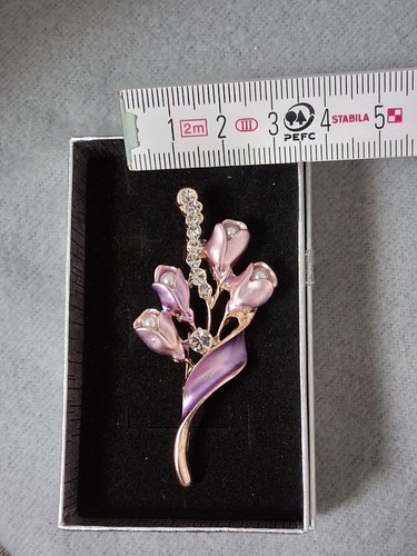 Schmuck brosche emaille - brosche,
