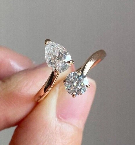 Karat gelbgold ring - 14,