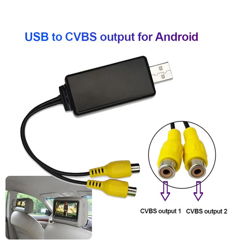 Usb video adapter cvbs rca - usb,