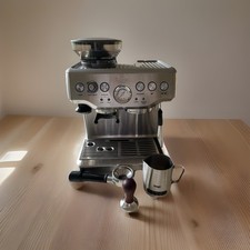 SAGE SES875BSS2EEU1A the Barista Express Espressomaschine Silber