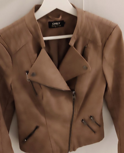 Lederjacke damen s - gr.34, only