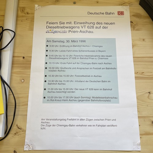 Deutsche bahn plakat - deutsche,