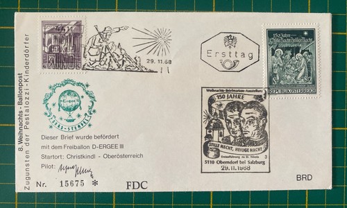 Ballonpost christkindl 1968 - 1968, 8