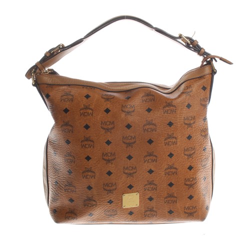 Mcm schultertasche braun - schultertasche,