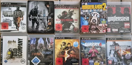 Ps3 spiele sammlung shooter - ps3,