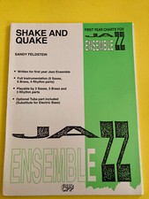 Shake and Quake, Sandy Feldstein, Big Band Arrangement