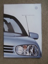 VW Golf Cabriolet +Colour